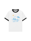 Áo Thun Ringer Relaxed Slow Life