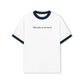 Áo Thun Ringer Relaxed Fit Mentally on the Beach