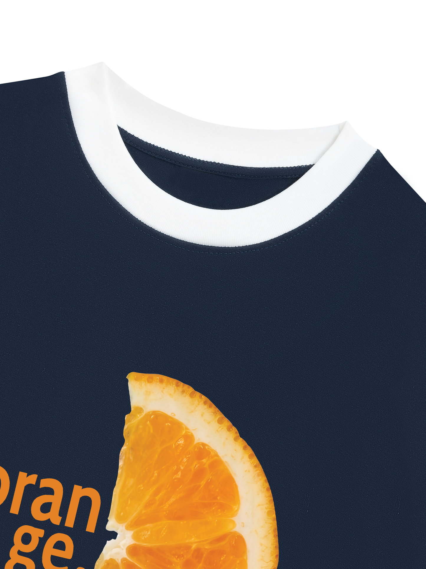 Áo Thun Ringer Relaxed Fit Original Orange