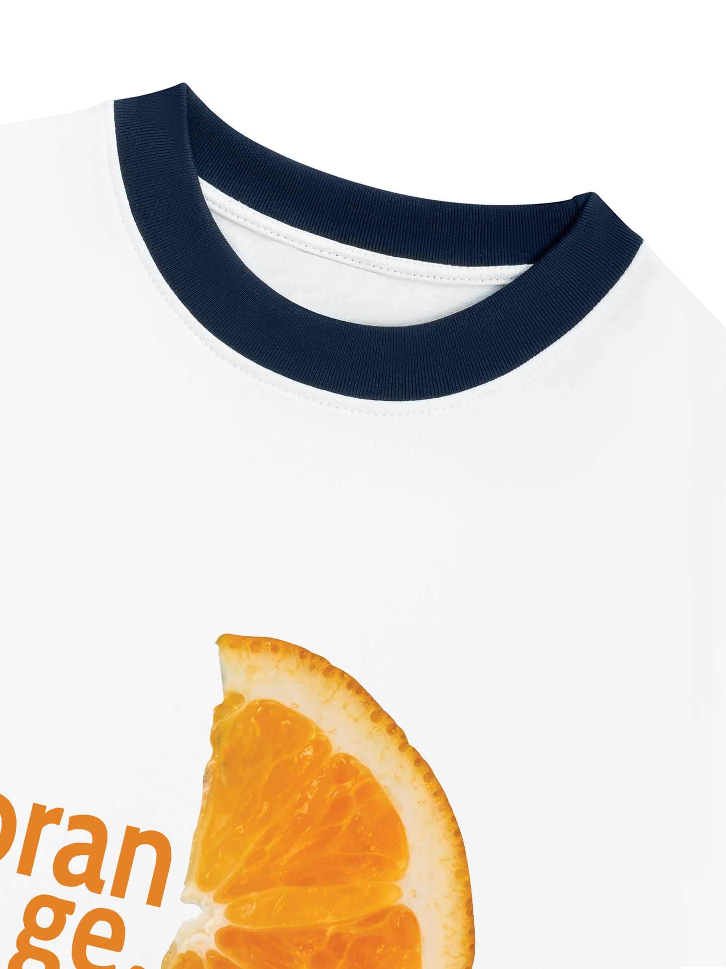 Áo Thun Ringer Relaxed Fit Original Orange