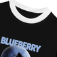 Áo Thun Ringer Relaxed Fit Blueberry Moment
