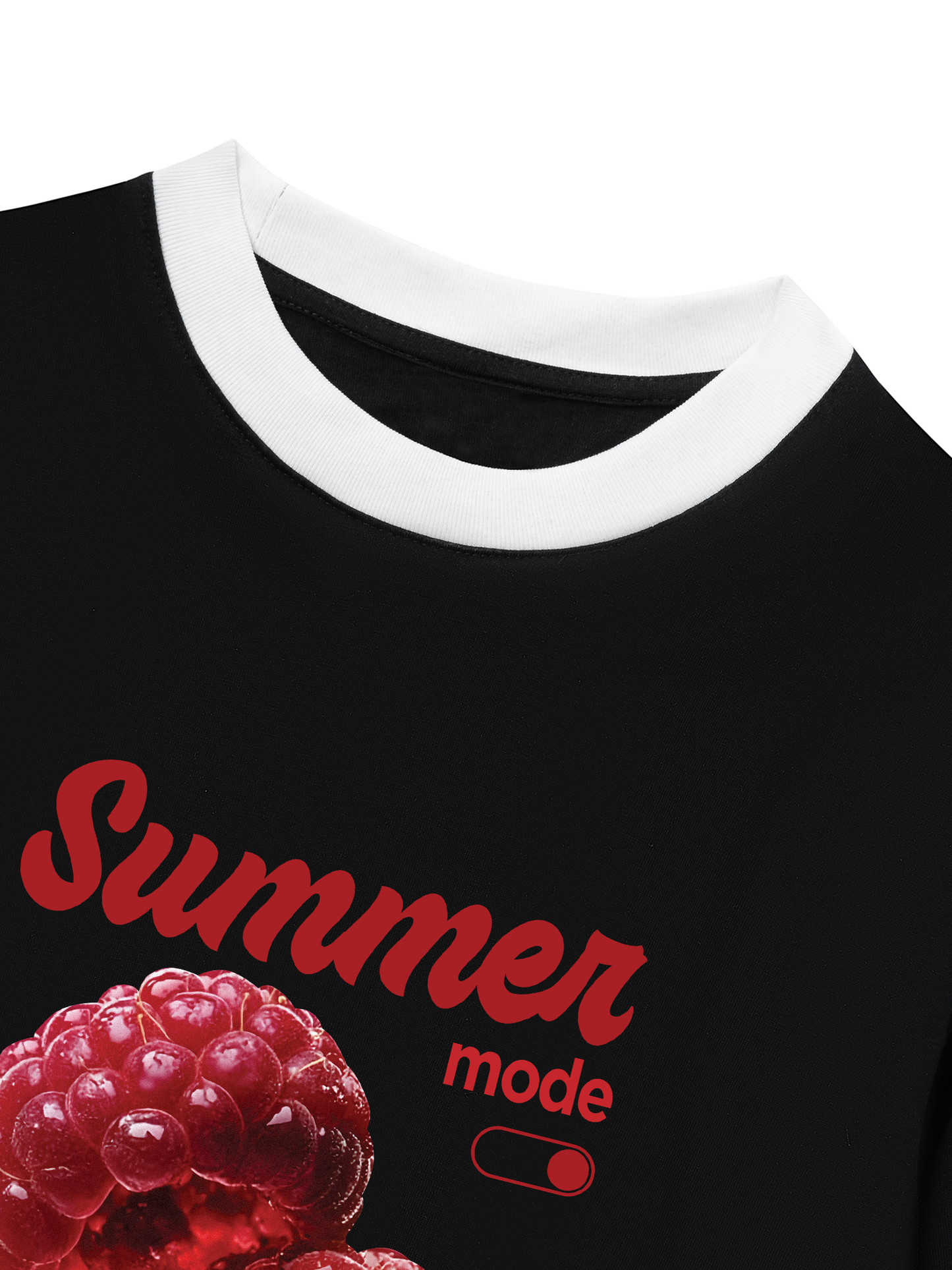 Áo Thun Ringer Relaxed Fit Summer Mode On