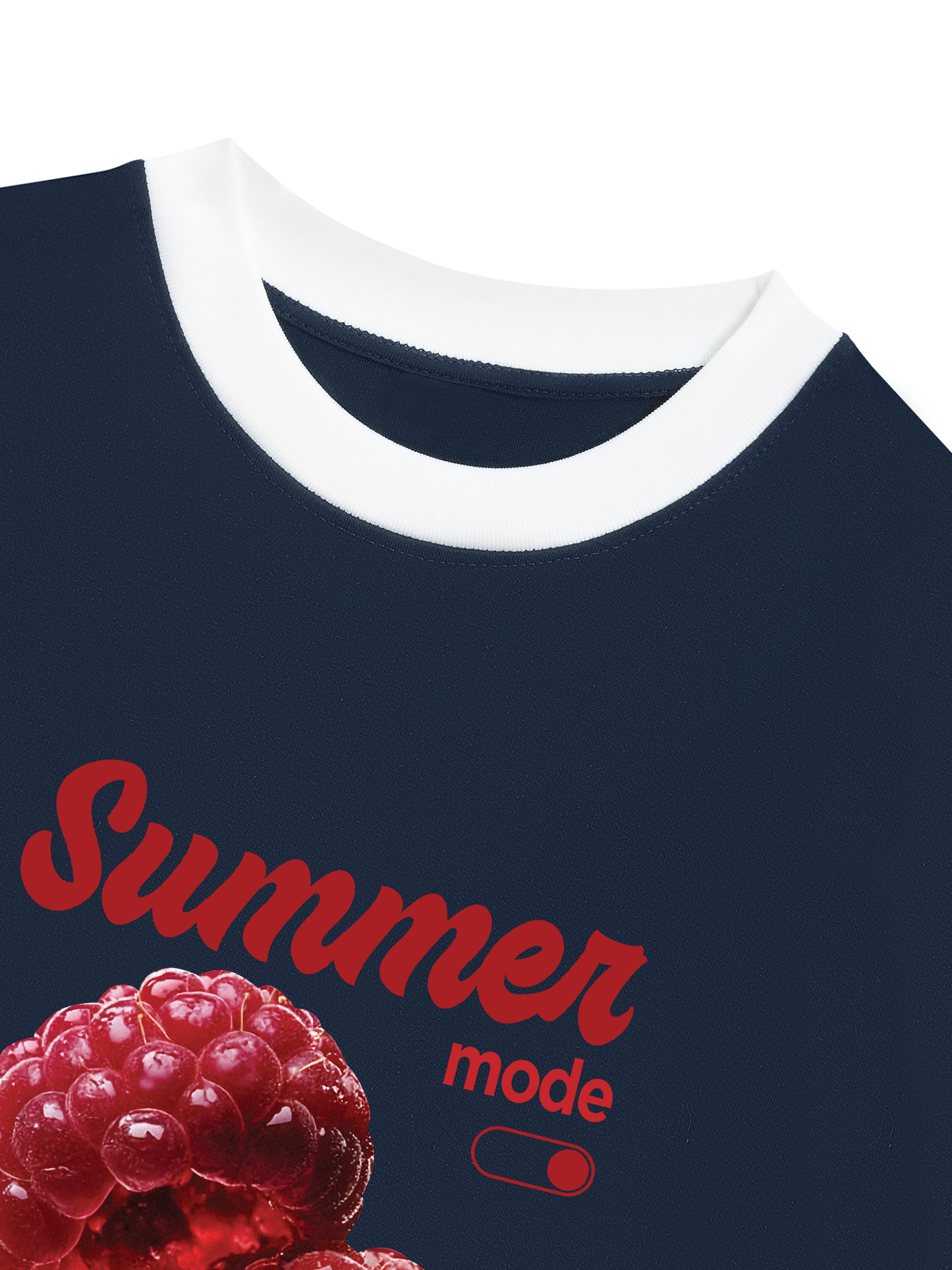 Áo Thun Ringer Relaxed Fit Summer Mode On