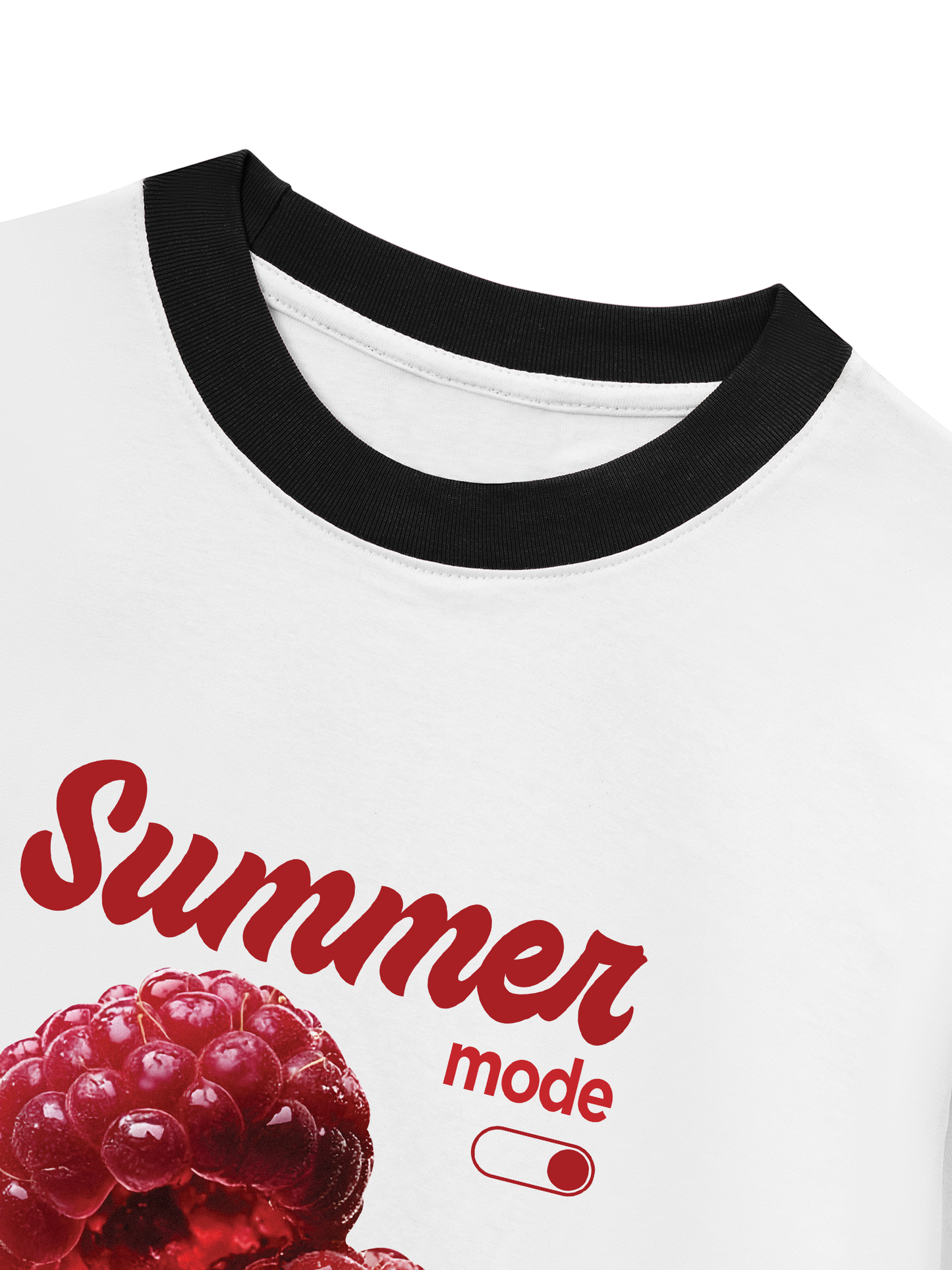 Áo Thun Ringer Relaxed Fit Summer Mode On