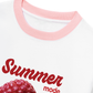 Áo Thun Ringer Relaxed Fit Summer Mode On