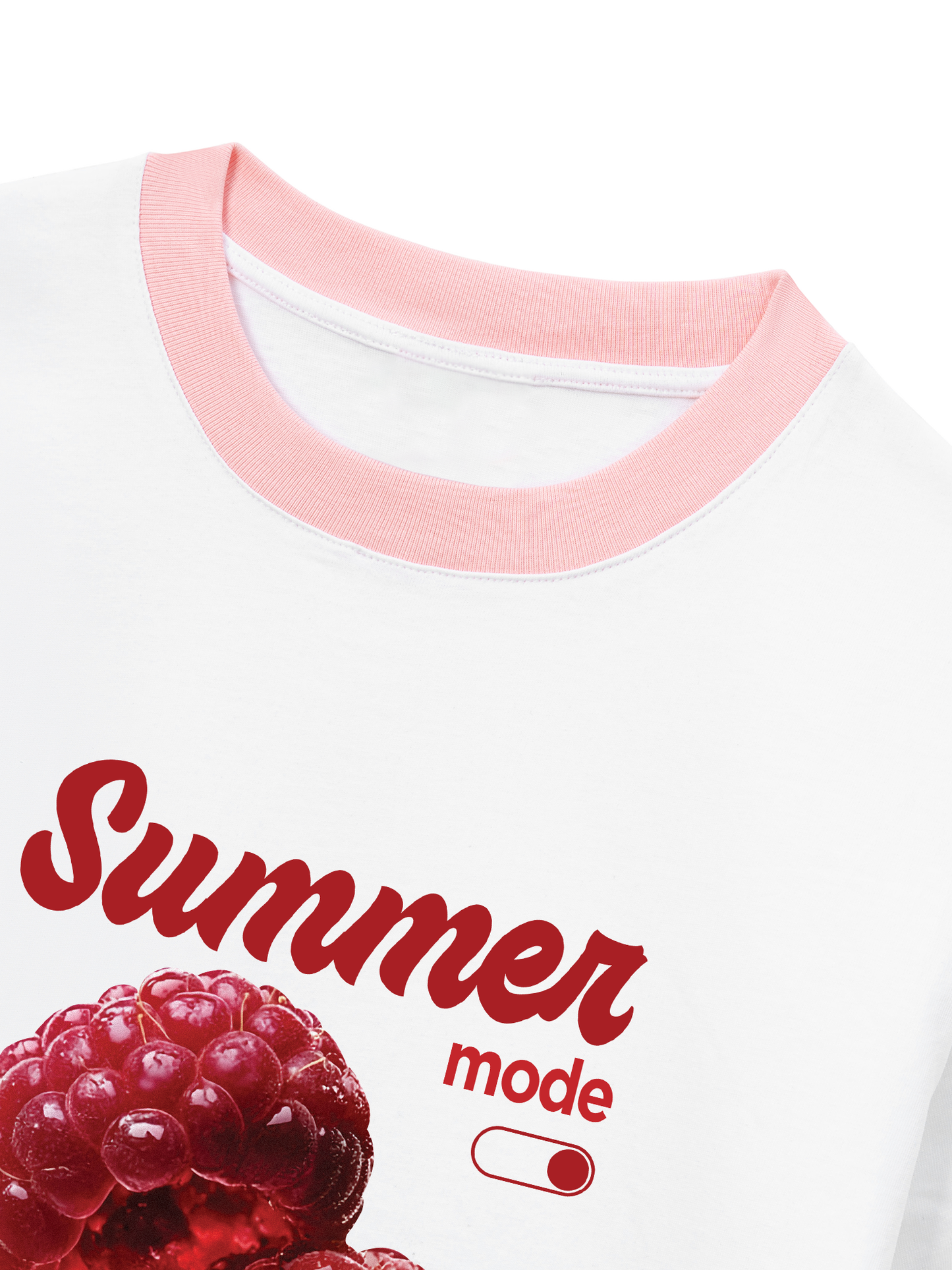 Áo Thun Ringer Relaxed Fit Summer Mode On