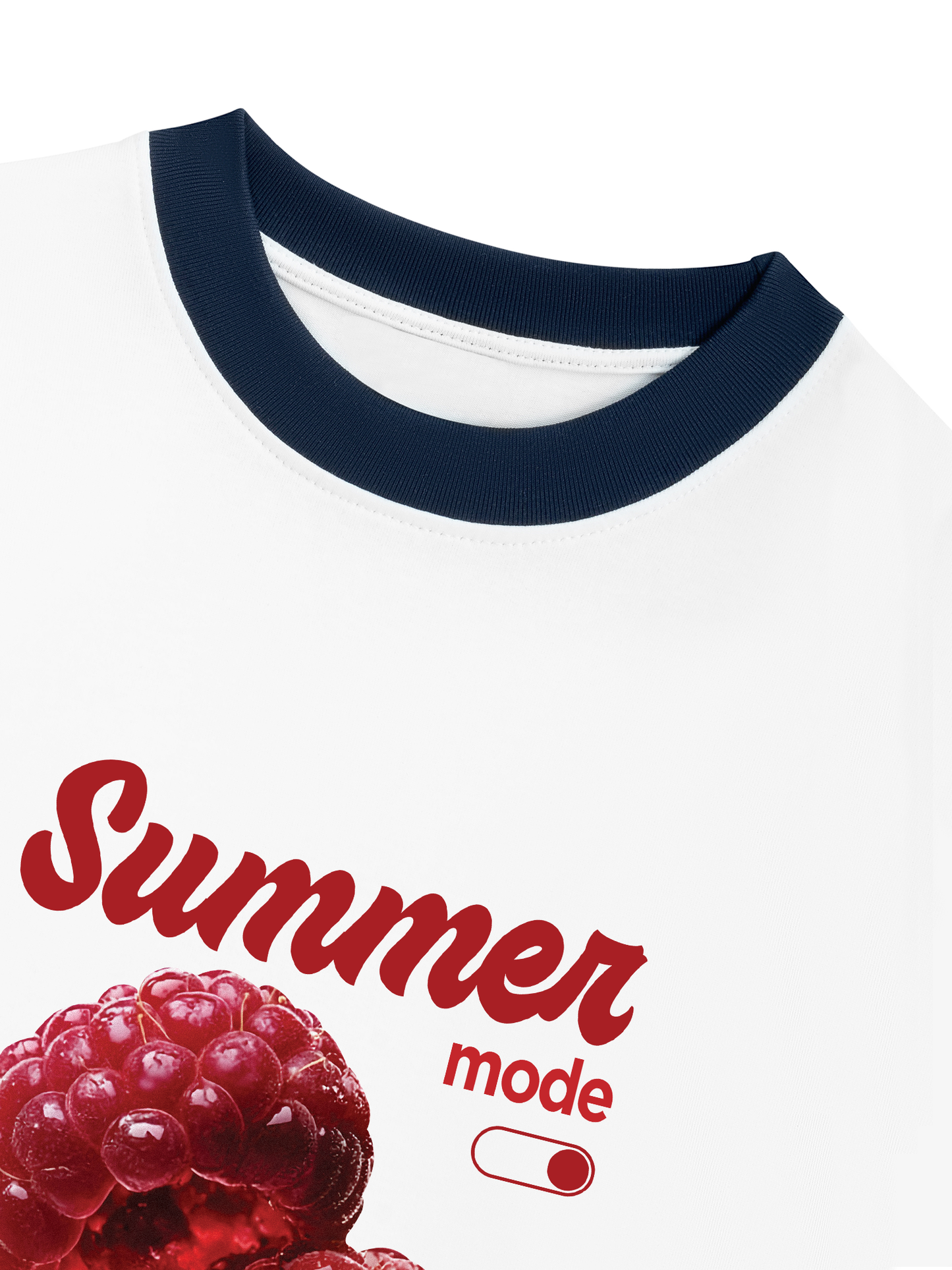 Áo Thun Ringer Relaxed Fit Summer Mode On
