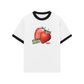 Áo Thun Ringer Relaxed Fit Strawberry