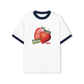Áo Thun Ringer Relaxed Fit Strawberry