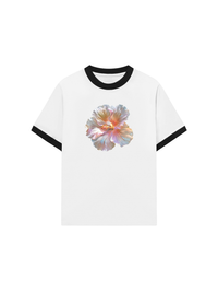 Áo Thun Ringer Relaxed Fit Summer Floral
