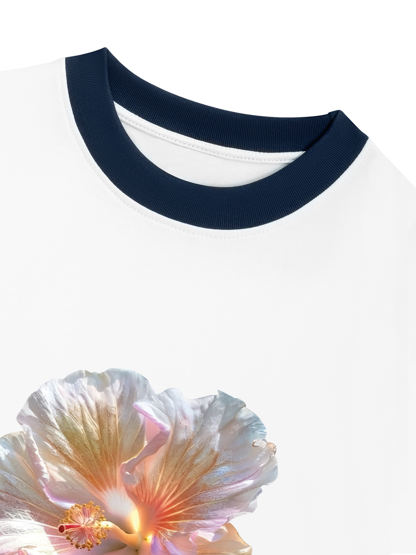 Áo Thun Ringer Relaxed Fit Summer Floral