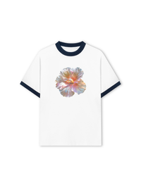 Áo Thun Ringer Relaxed Fit Summer Floral