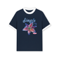 Áo Thun Ringer Relaxed Fit Simple Joy