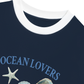 Áo Thun Ringer Relaxed Fit Ocean Lovers