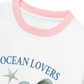 Áo Thun Ringer Relaxed Fit Ocean Lovers