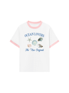 Áo Thun Ringer Relaxed Fit Ocean Lovers