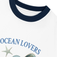 Áo Thun Ringer Relaxed Fit Ocean Lovers