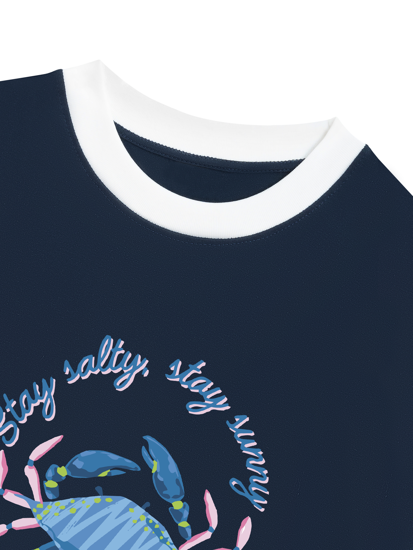 Áo Thun Ringer Relaxed Fit Crabby Days