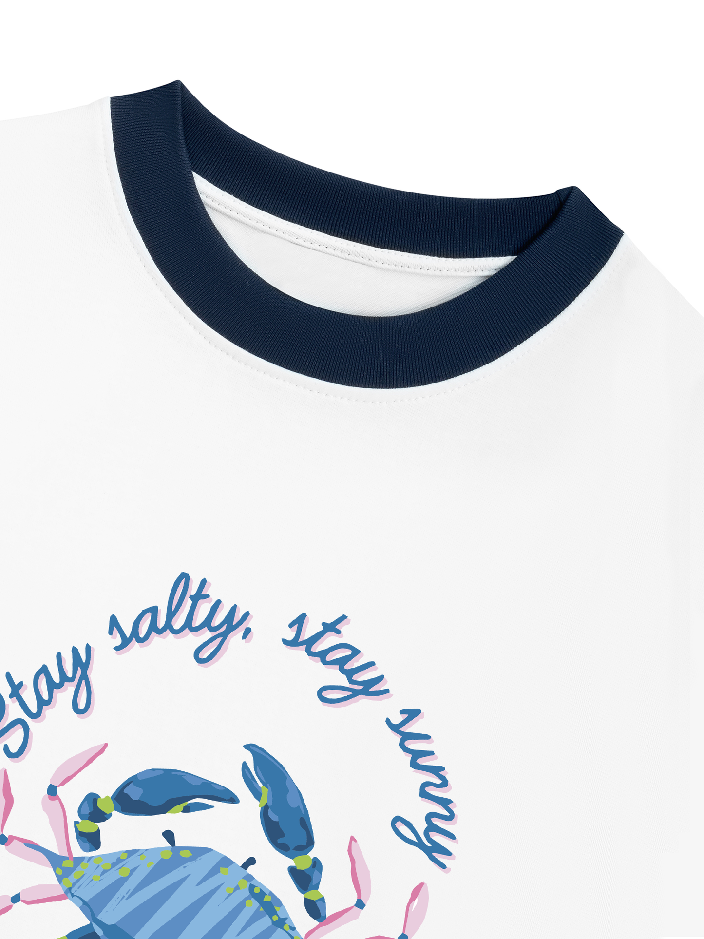 Áo Thun Ringer Relaxed Fit Crabby Days