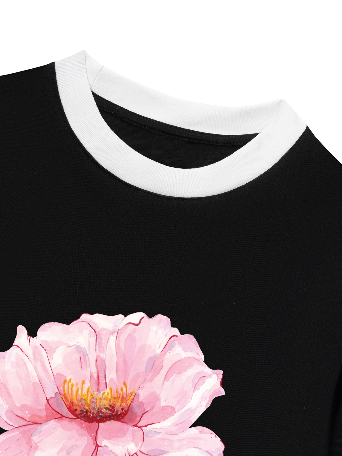 Áo Thun Ringer Relaxed Fit Sweet Summer