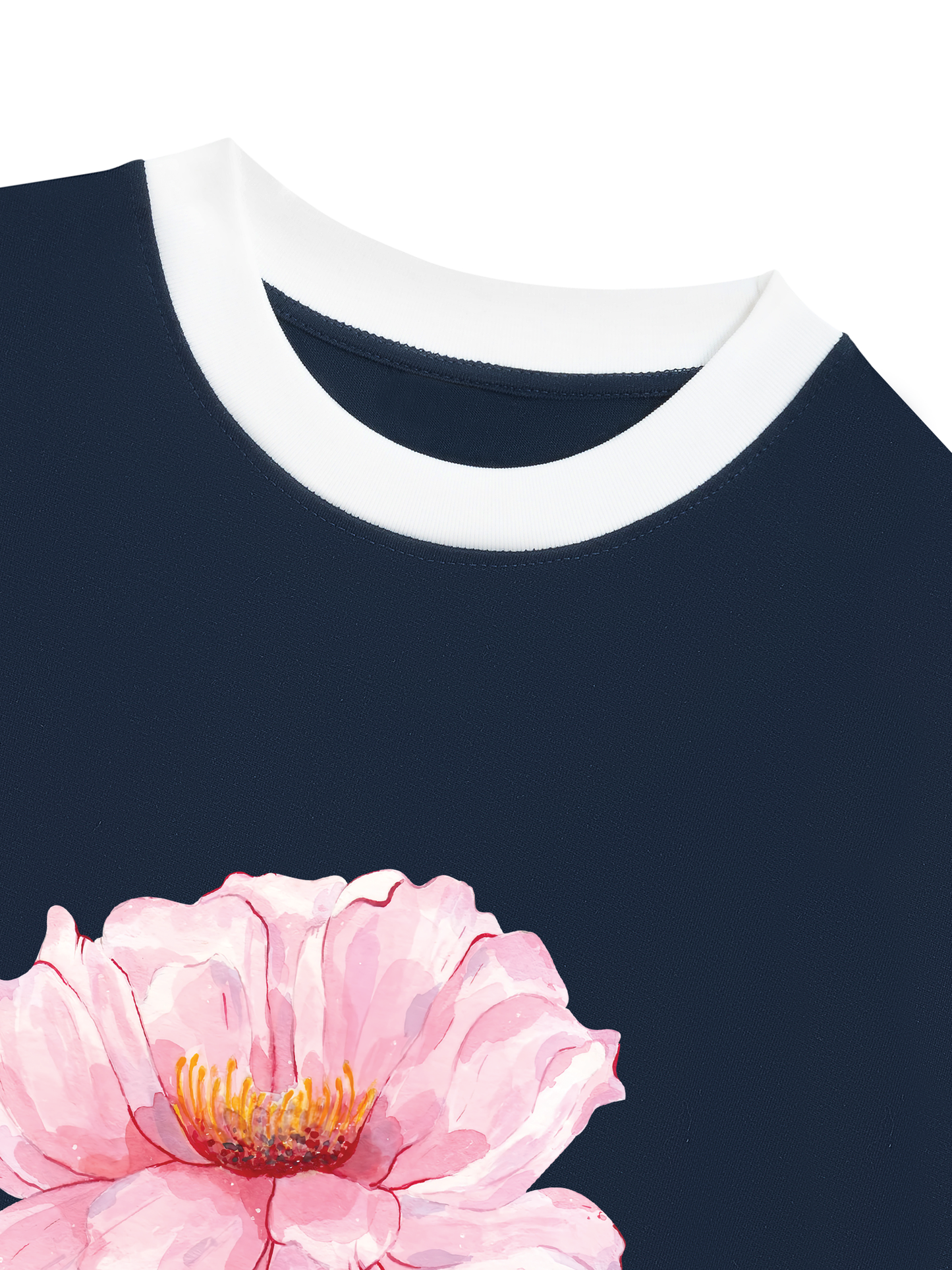 Áo Thun Ringer Relaxed Fit Sweet Summer
