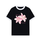 Áo Thun Ringer Relaxed Fit Lilies in Bloom