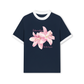 Áo Thun Ringer Relaxed Fit Lilies in Bloom