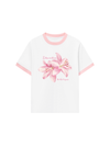 Áo Thun Ringer Relaxed Fit Lilies in Bloom