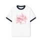Áo Thun Ringer Relaxed Fit Lilies in Bloom