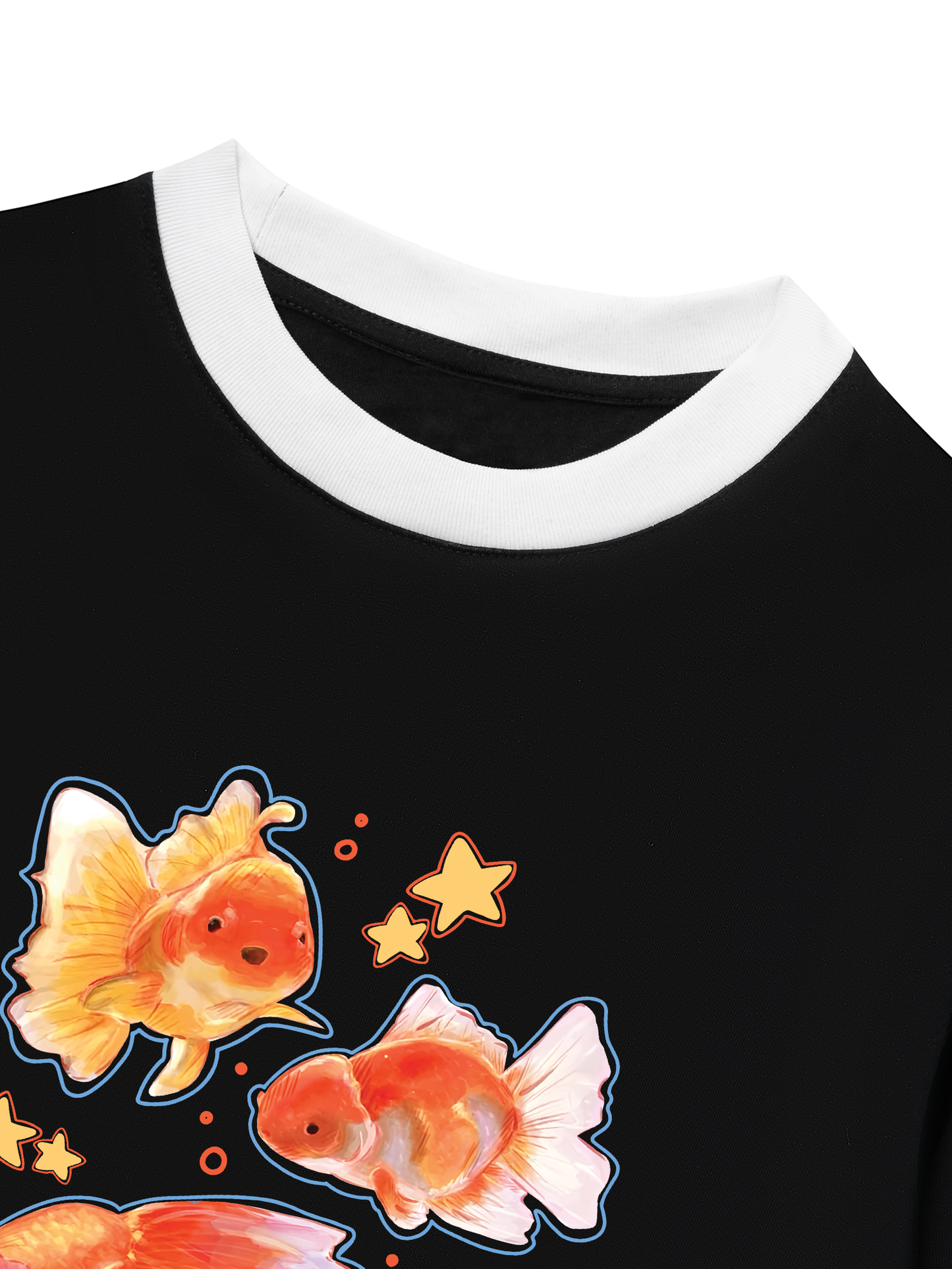 Áo Thun Ringer Relaxed Fit Blub Blub