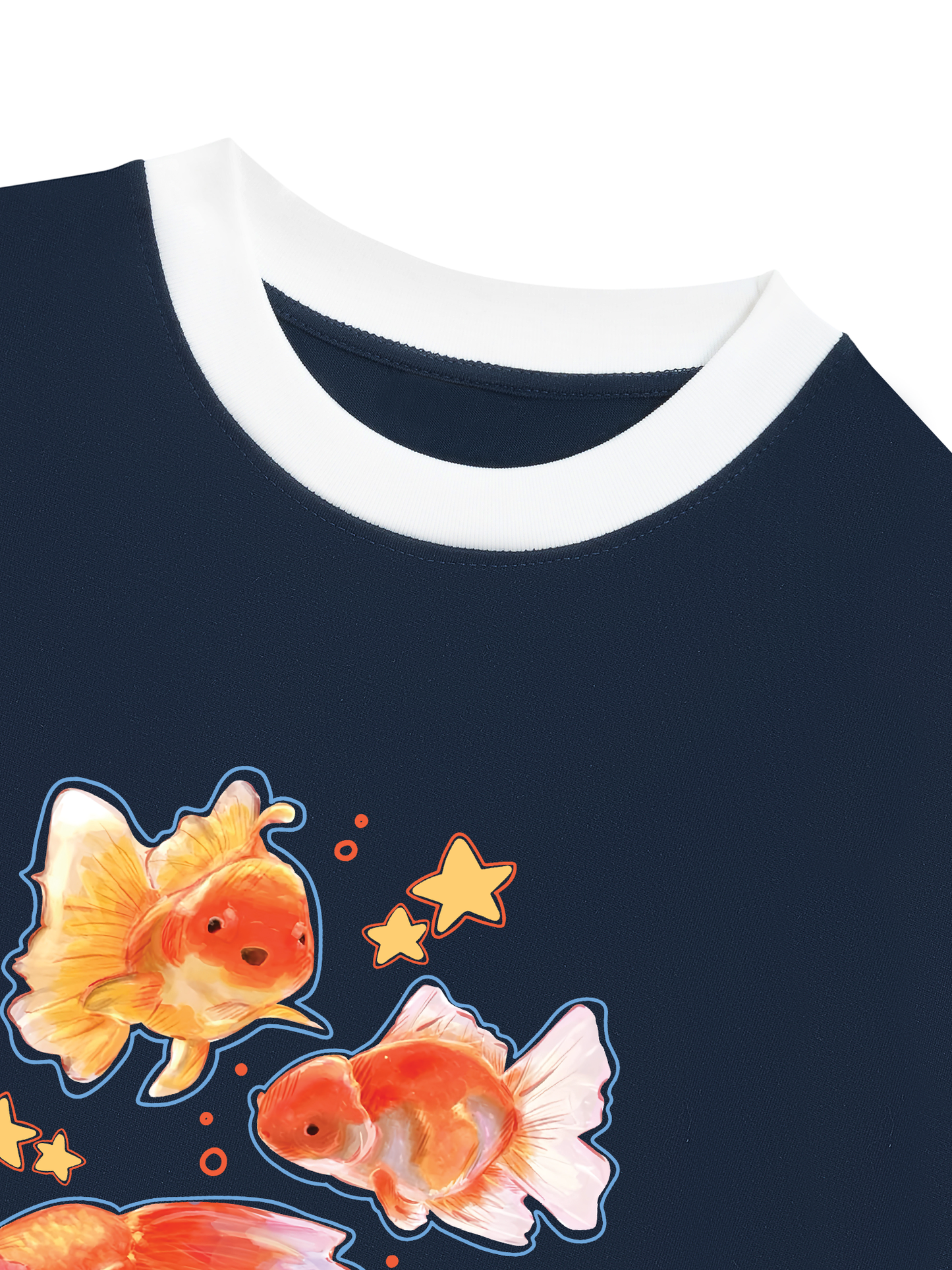 Áo Thun Ringer Relaxed Fit Blub Blub