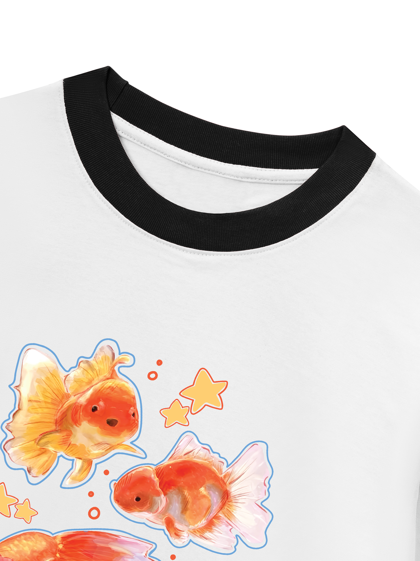 Áo Thun Ringer Relaxed Fit Blub Blub
