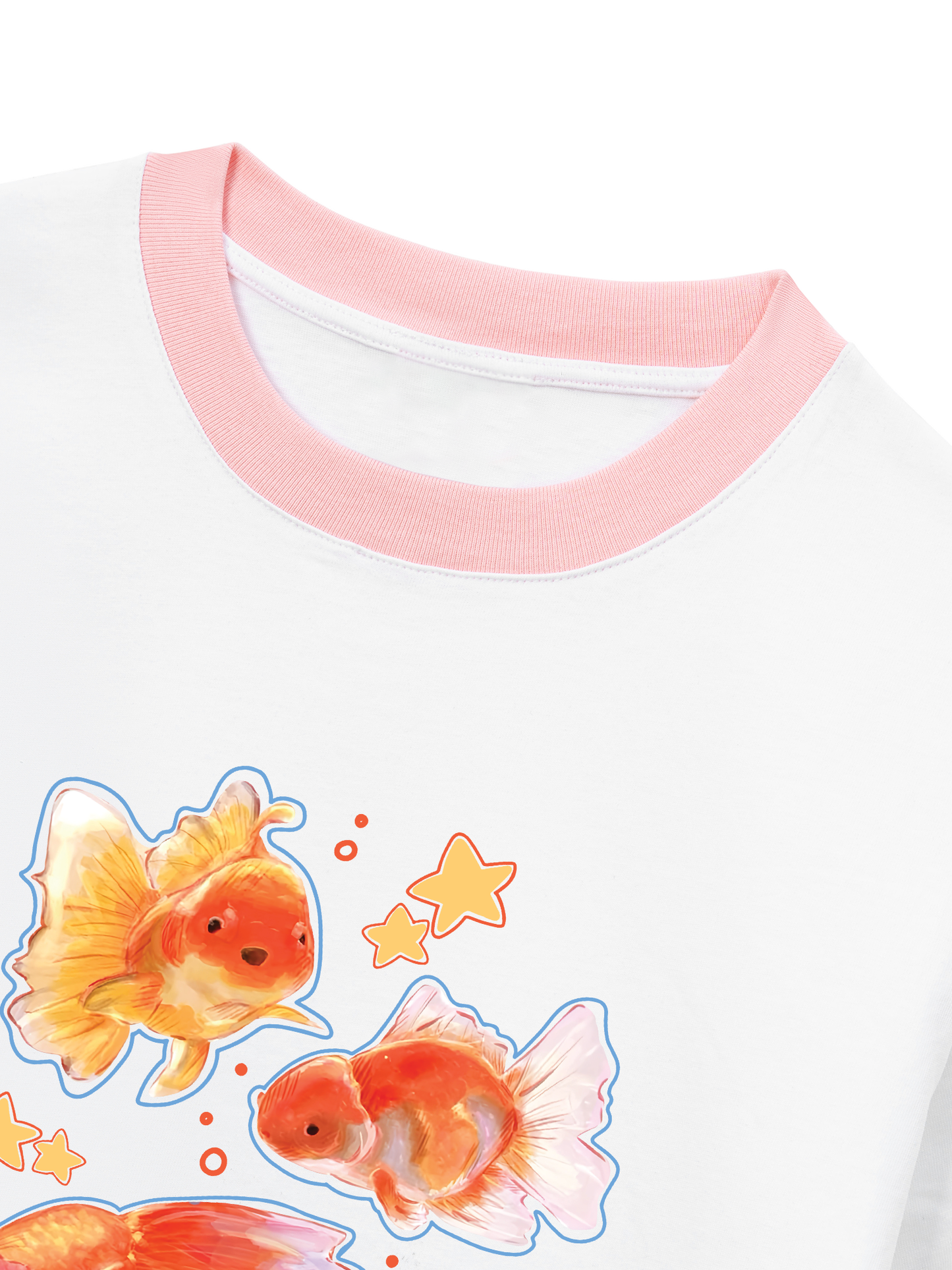 Áo Thun Ringer Relaxed Fit Blub Blub