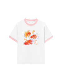 Áo Thun Ringer Relaxed Fit Blub Blub