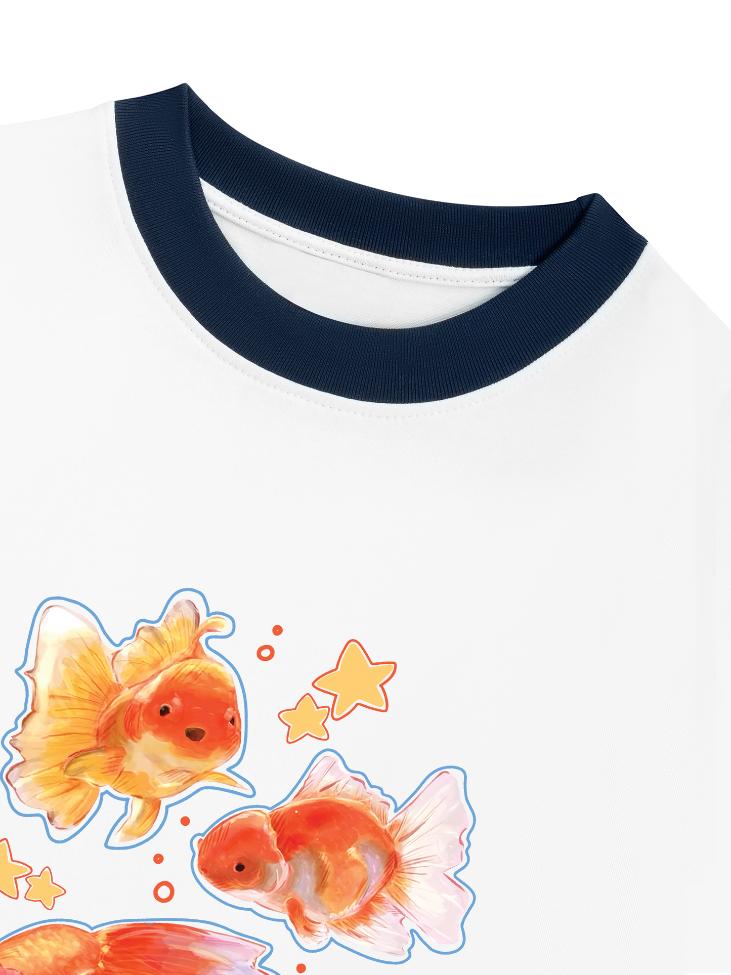 Áo Thun Ringer Relaxed Fit Blub Blub