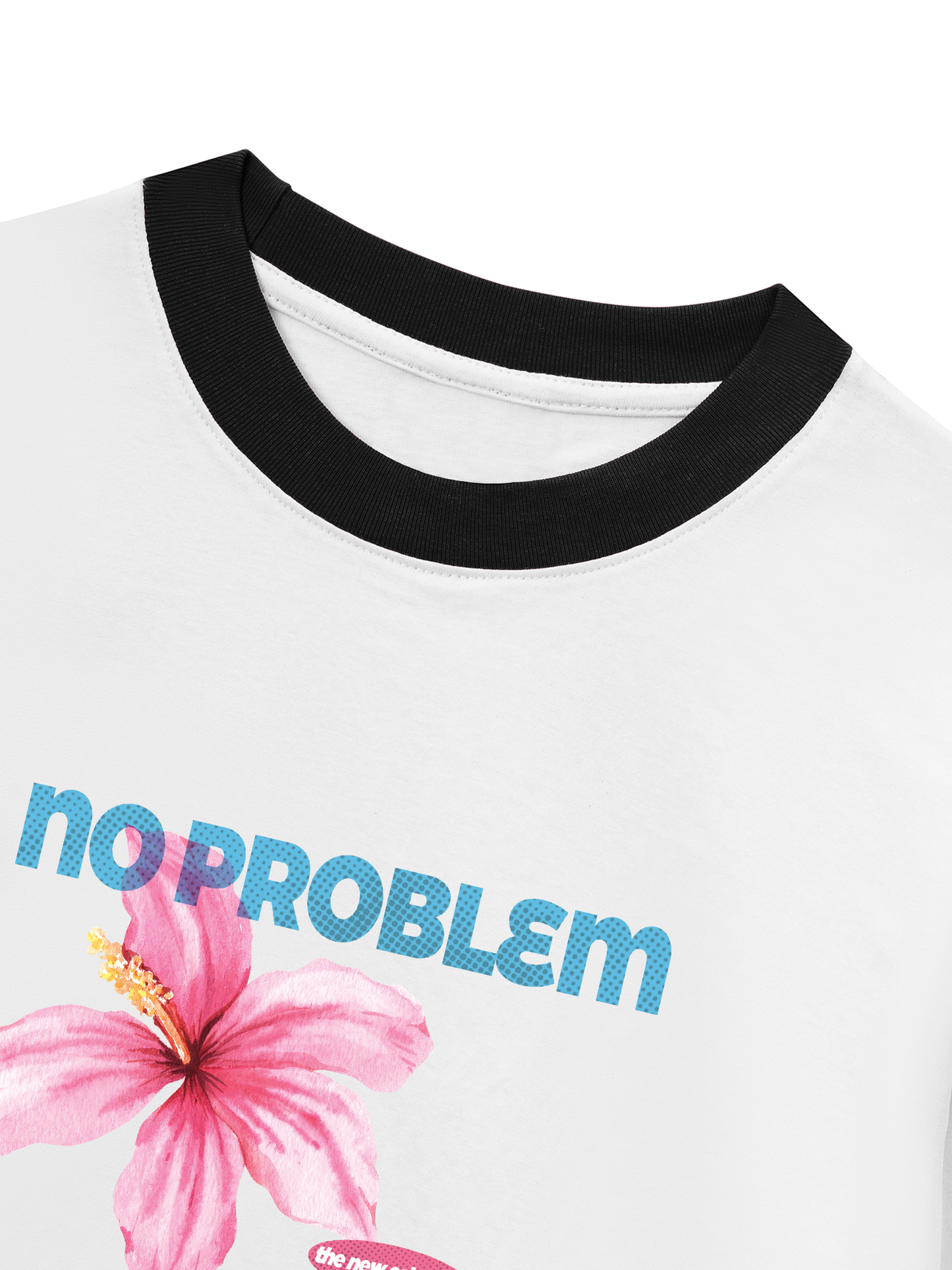 Áo Thun Ringer Relaxed Fit No Problem