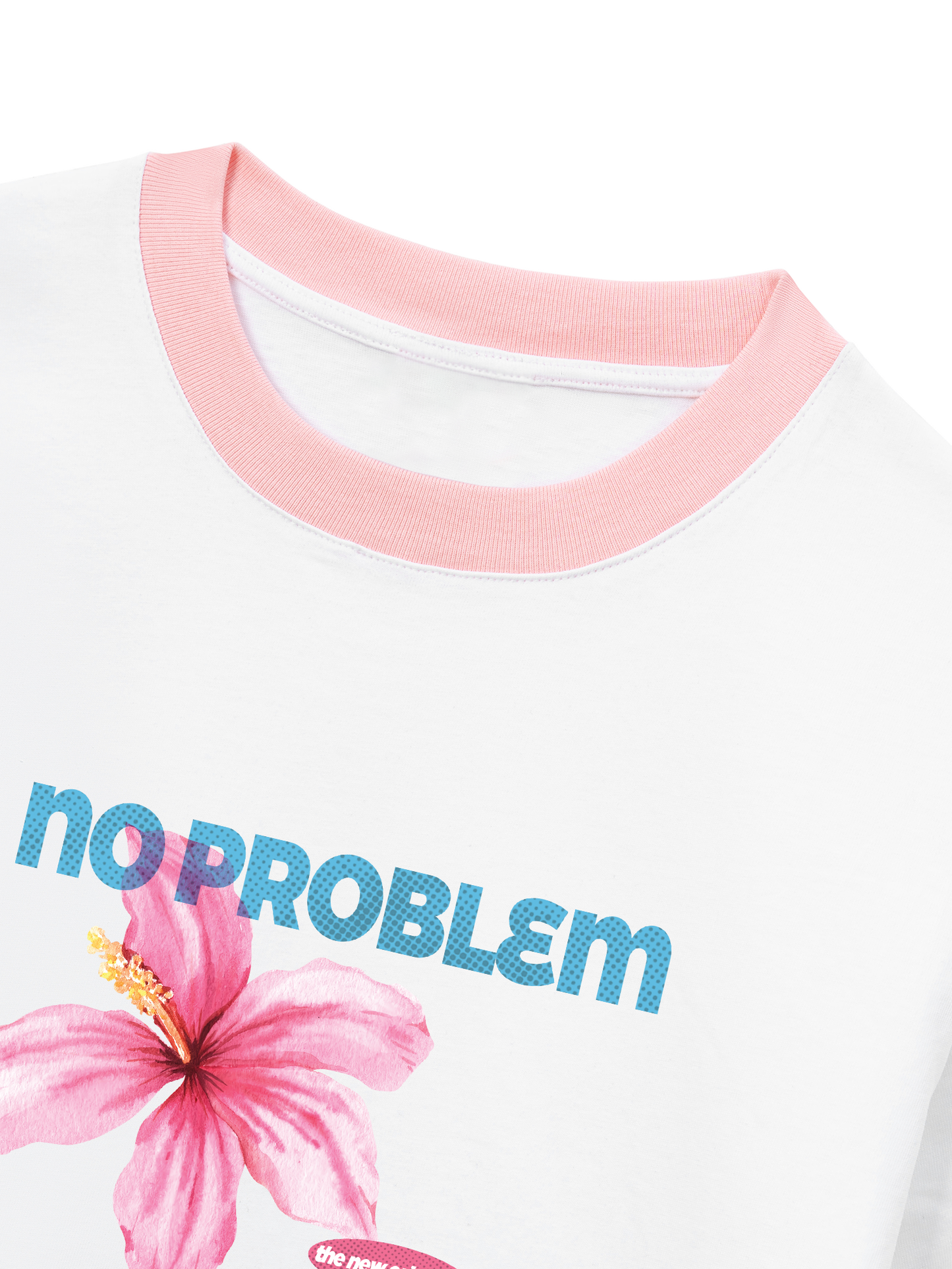 Áo Thun Ringer Relaxed Fit No Problem