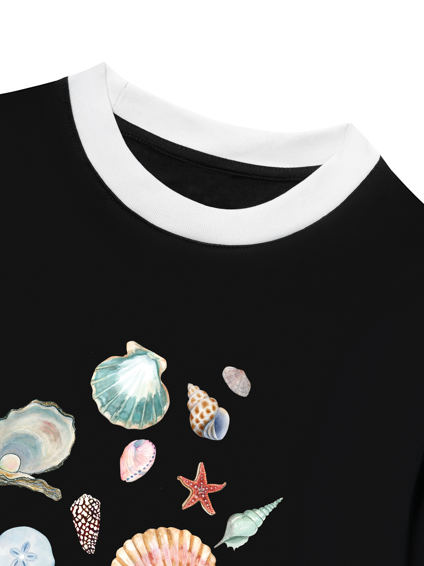Áo Thun Ringer Relaxed Fit Born To Beach