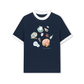 Áo Thun Ringer Relaxed Fit Born To Beach
