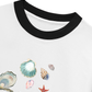 Áo Thun Ringer Relaxed Fit Born To Beach