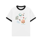 Áo Thun Ringer Relaxed Fit Born To Beach