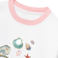Áo Thun Ringer Relaxed Fit Born To Beach