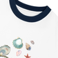 Áo Thun Ringer Relaxed Fit Born To Beach