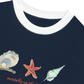 Áo Thun Ringer Relaxed Fit Mentally on the Beach