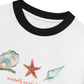 Áo Thun Ringer Relaxed Fit Mentally on the Beach