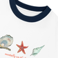 Áo Thun Ringer Relaxed Fit Mentally on the Beach