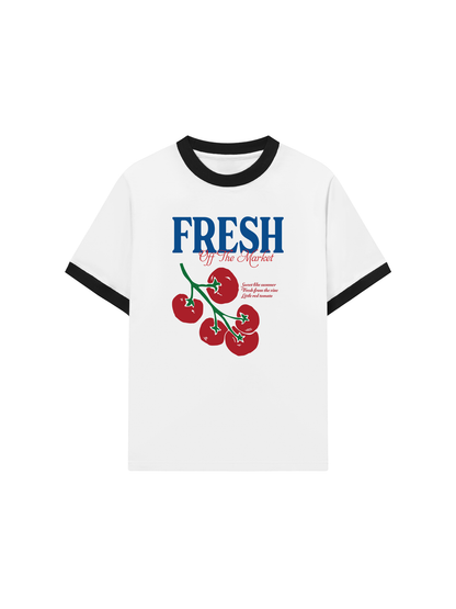 Áo Thun Ringer Relaxed Fit Fresh Off The Market