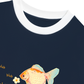 Áo Thun Ringer Relaxed Fit Little Goldfish