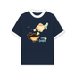 Áo Thun Ringer Relaxed Fit Little Goldfish