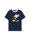 Áo Thun Ringer Relaxed Fit Little Goldfish